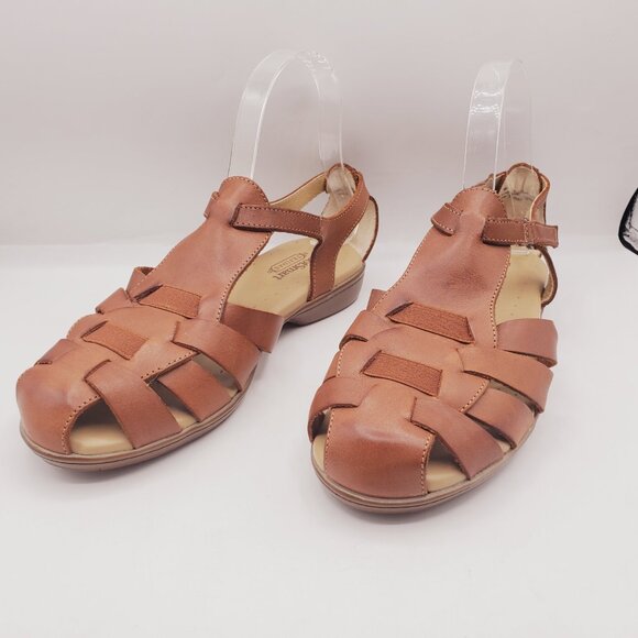 FOOTSMART TEJIDAS TEVLIN LEATHER HURRICANE SANDALS - Picture 5 of 9